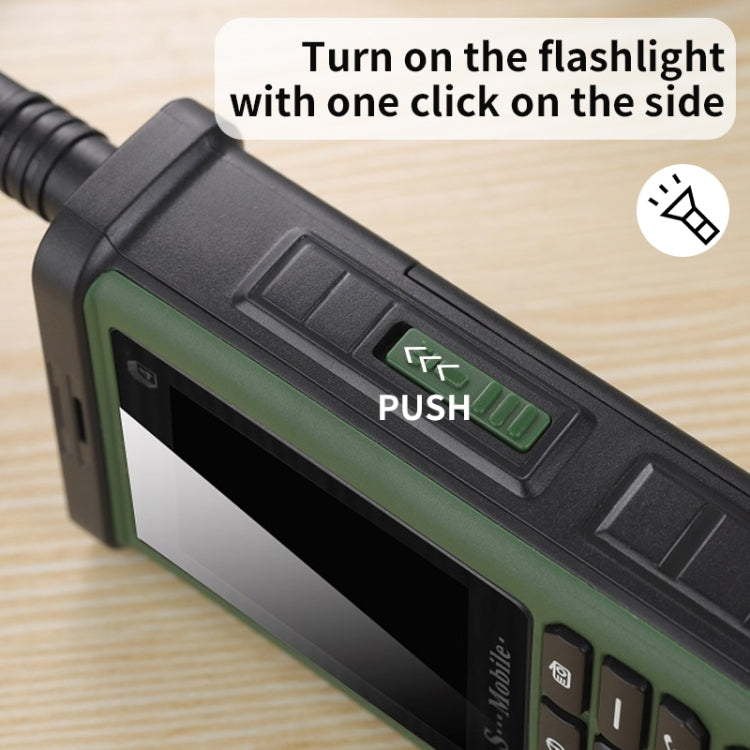 S-G8800  2.2英寸三防老人手機四卡四待電霸天線功能機, 2400毫安電池 FM, 手電筒, GSM網絡