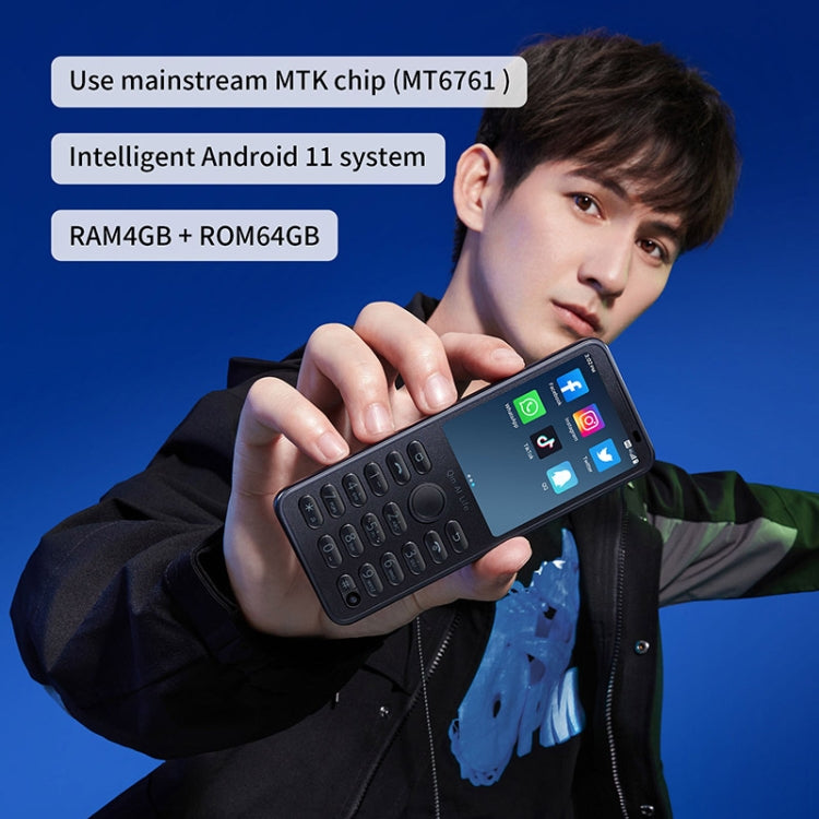 QIN F21 Pro  3GB+32GB 2.8寸Android 11 MTK6761四核, 21 Keys 4G網絡
