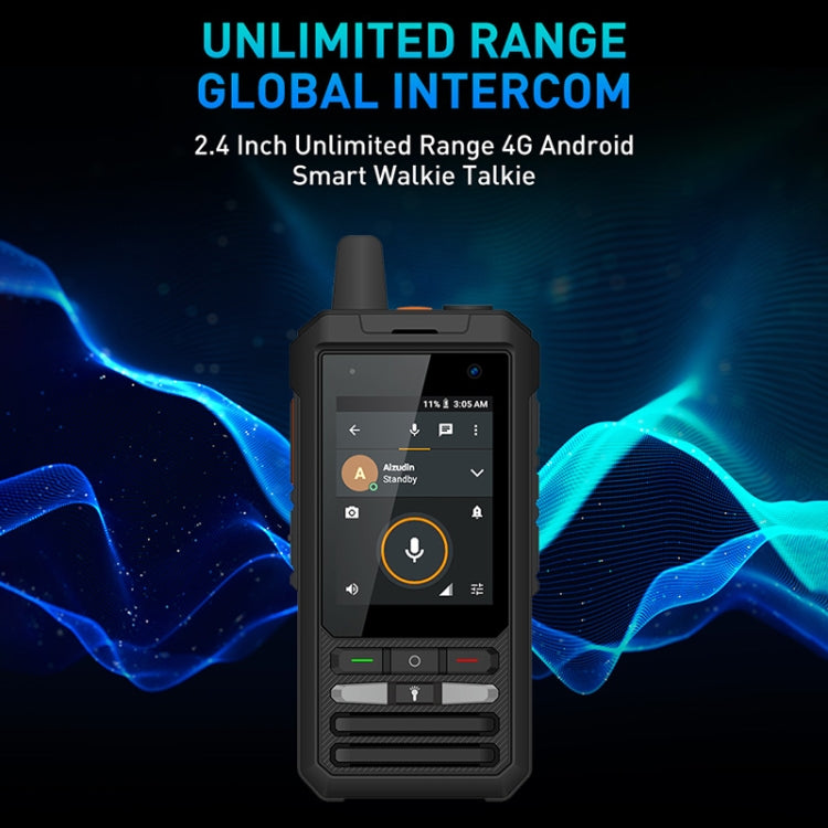 UNIWA F80 1GB+8GB 對講三防機, 2.4英寸安卓8.1, Qualcomm MSM8909四核, 4G網絡, 雙卡