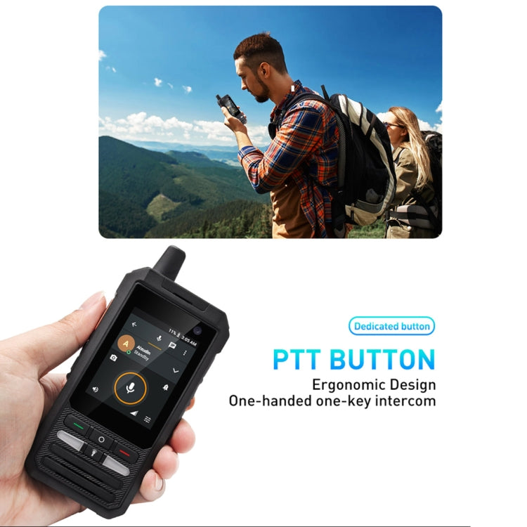 UNIWA F80 1GB+8GB 對講三防機, 2.4英寸安卓8.1, Qualcomm MSM8909四核, 4G網絡, 雙卡
