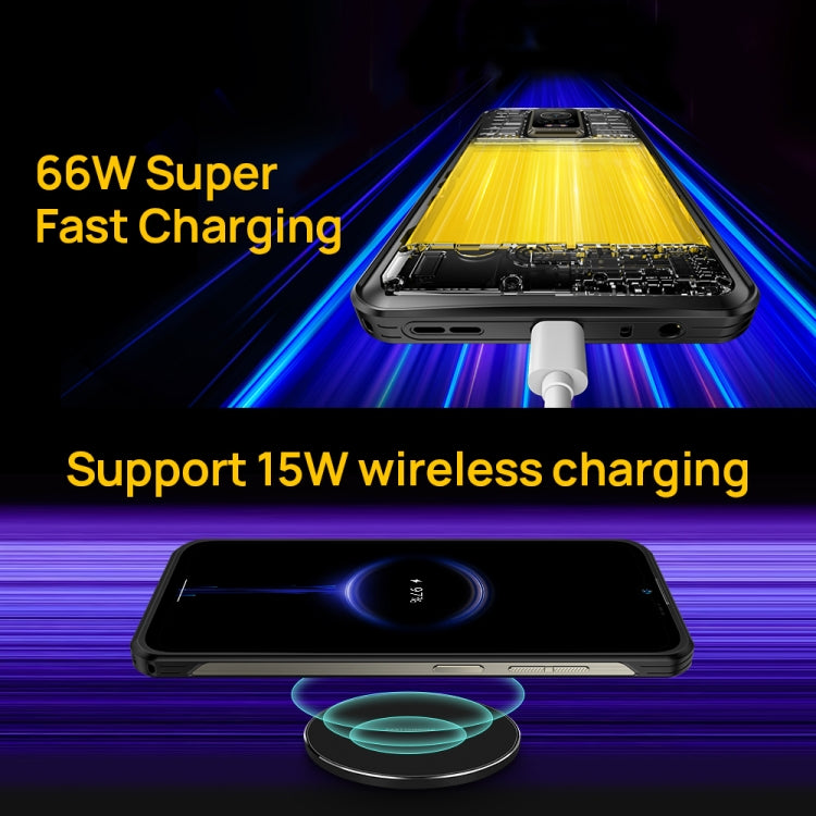 歐樂風  Armor 17 Pro 8GB+256GB，一億像素攝像頭, 夜視 6.58英寸IP68/IP69K三防機,  安卓12, MediaTek Helio G99 MT6789八核 支持側鍵指紋, 4G網絡 OTG, NFC, 國際版自帶谷歌商店 , Armor 17 Pro