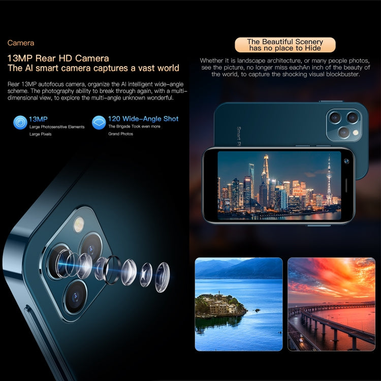 SOYES XS12 Pro, 4GB+32GB, 3.0 inch Android 10.0 MTK6750 Octa Core, Bluetooth, WiFi, FM, OTG, Network: 4G, Dual SIM, Support Google Play