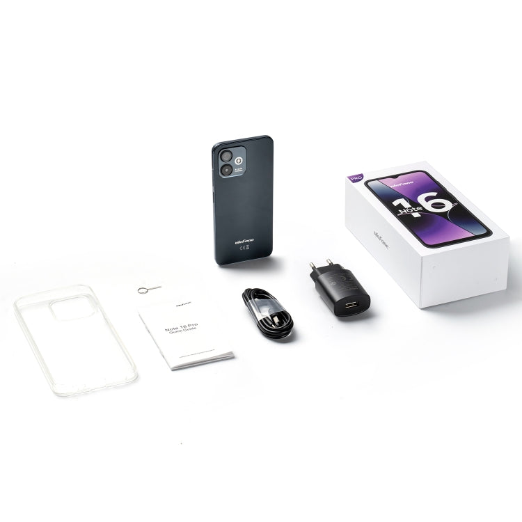 歐樂風Note 16 Pro 8GB+128GB  臉部識別/側鍵指紋, 6.52寸屏安卓13 Unisoc T606八核, 4G網絡, 雙卡, OTG