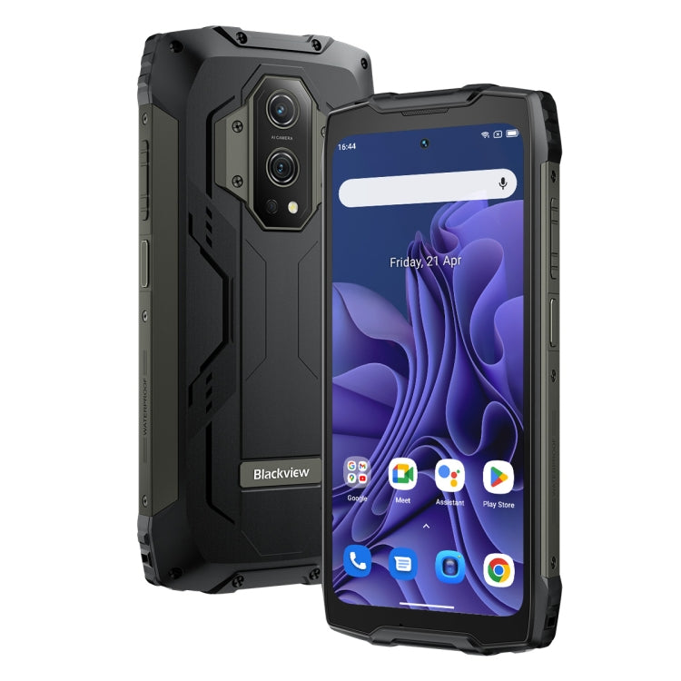 Blackview BV9300 DK042L標準版 12GB+256GB IP68/IP69K三防機, 三后攝, 側鍵指紋, 6.7英寸安卓12, MT6789V/CD G99八核, NFC OTG, 4G網絡 手電筒 全球版自帶Google Play