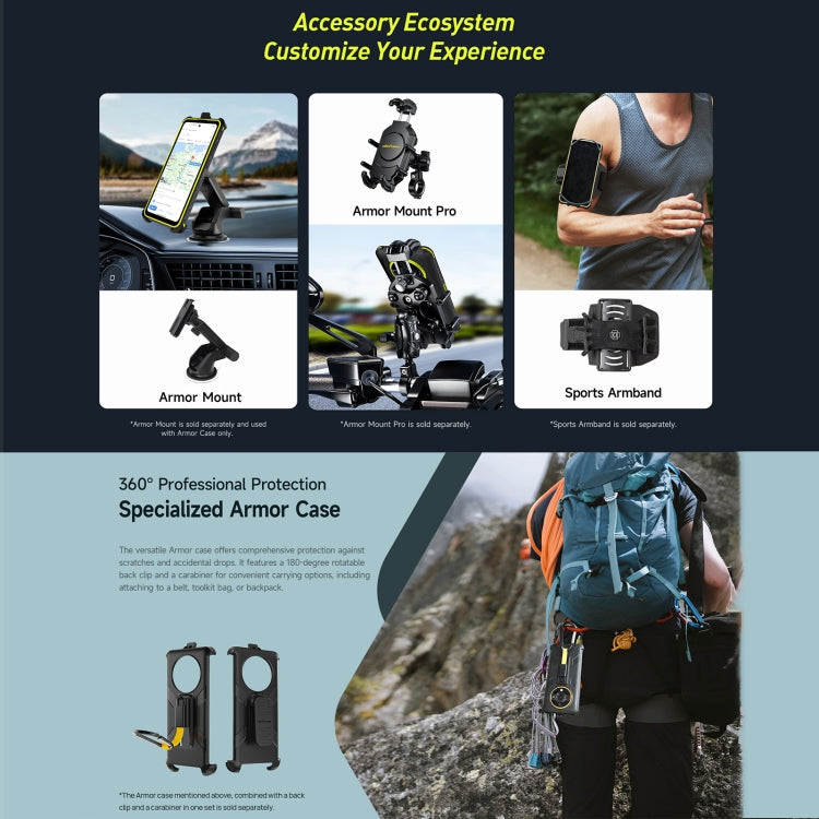 Ulefone Armor X31 Pro 5G，8GB+256GB，夜視，IP68/IP69K三防機  6.56英寸安卓14 天璣6300八核, 網絡：5G, NFC, OTG