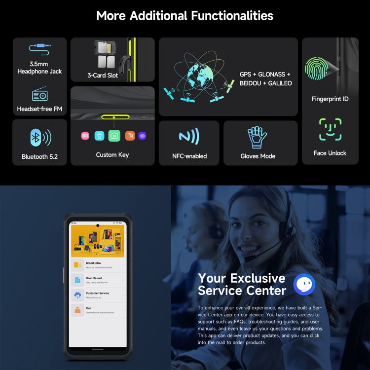 Ulefone Armor X31 Pro 5G，8GB+256GB，夜視，IP68/IP69K三防機  6.56英寸安卓14 天璣6300八核, 網絡：5G, NFC, OTG