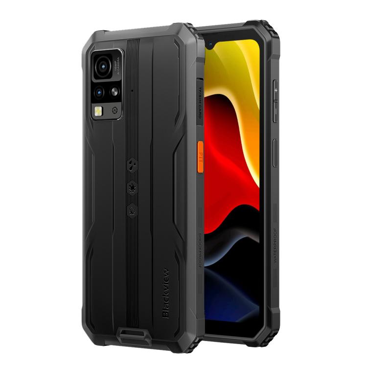 Blackview BV4800 SE三防機，4GB+64GB, 6.56英寸安卓15 UMS9320E T615四核, 網絡：4G, OTG, NFC