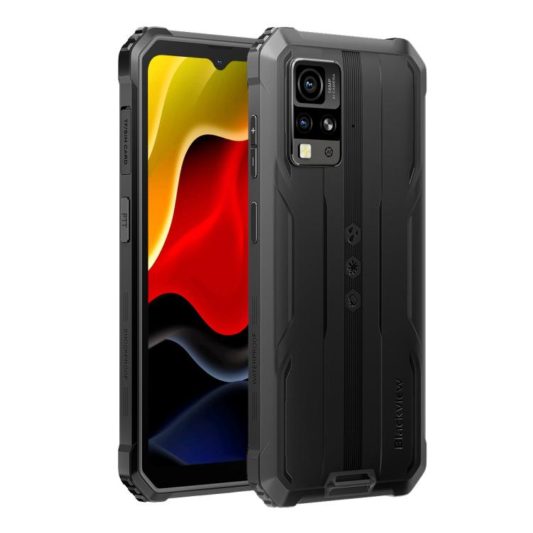 Blackview BV4800 SE三防機，4GB+64GB, 6.56英寸安卓15 UMS9320E T615四核, 網絡：4G, OTG, NFC