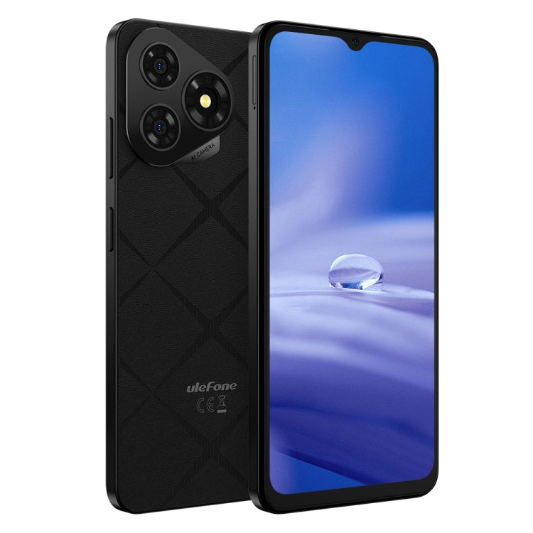 歐樂風Ulefone Note 19, 3GB+32GB, 面部/側鍵指紋 6.56寸屏安卓14 Go Unisoc T603八核, 4G網絡, 雙卡, OTG