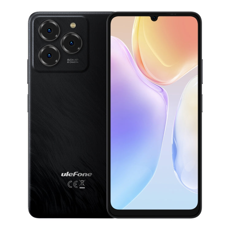 歐樂風Ulefone Note 20 Pro, 4GB+128GB, 面部/側鍵指紋 6.75寸屏安卓14 Unisoc T606八核, 4G網絡, 雙卡, OTG