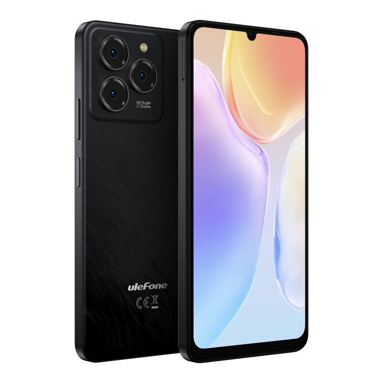 歐樂風Ulefone Note 20 Pro, 4GB+128GB, 面部/側鍵指紋 6.75寸屏安卓14 Unisoc T606八核, 4G網絡, 雙卡, OTG