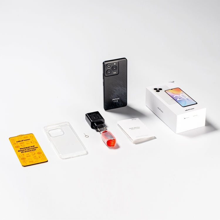 歐樂風Ulefone Note 20 Pro, 4GB+128GB, 面部/側鍵指紋 6.75寸屏安卓14 Unisoc T606八核, 4G網絡, 雙卡, OTG