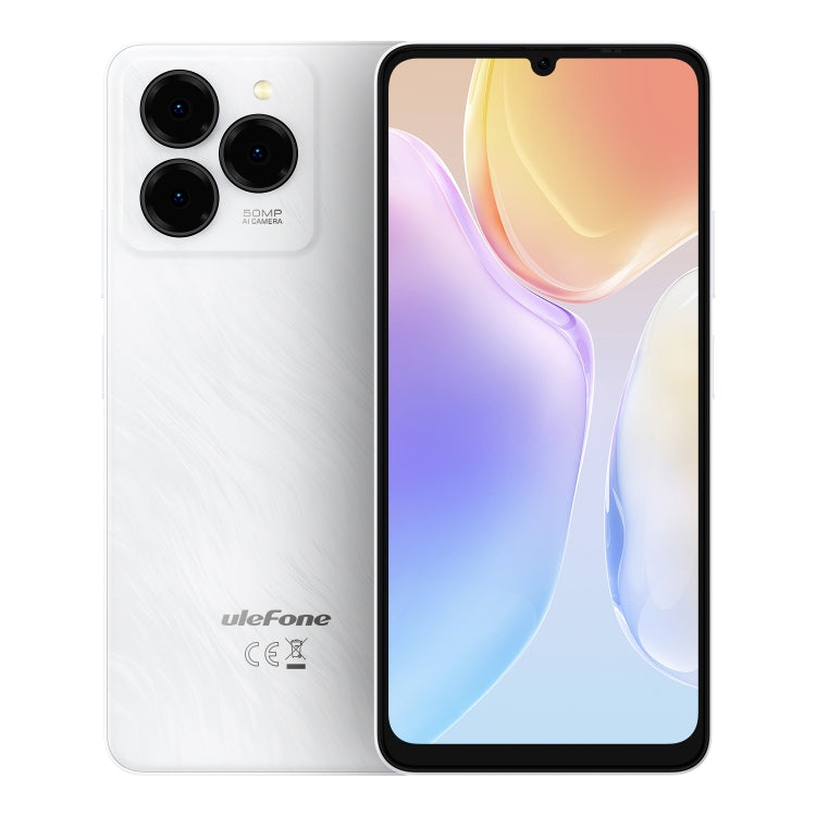 歐樂風Ulefone Note 20 Pro, 4GB+128GB, 面部/側鍵指紋 6.75寸屏安卓14 Unisoc T606八核, 4G網絡, 雙卡, OTG