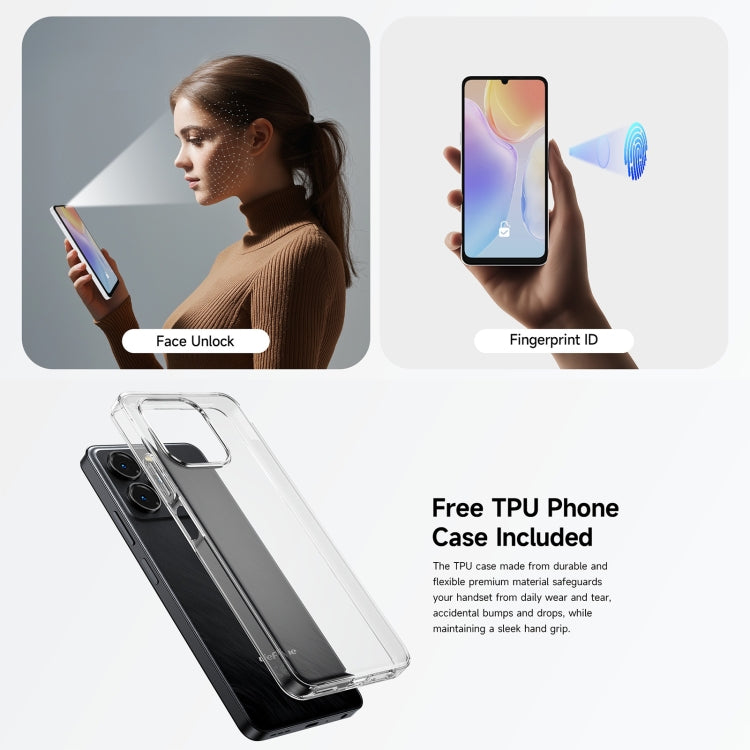 歐樂風Ulefone Note 20 Pro, 4GB+128GB, 面部/側鍵指紋 6.75寸屏安卓14 Unisoc T606八核, 4G網絡, 雙卡, OTG