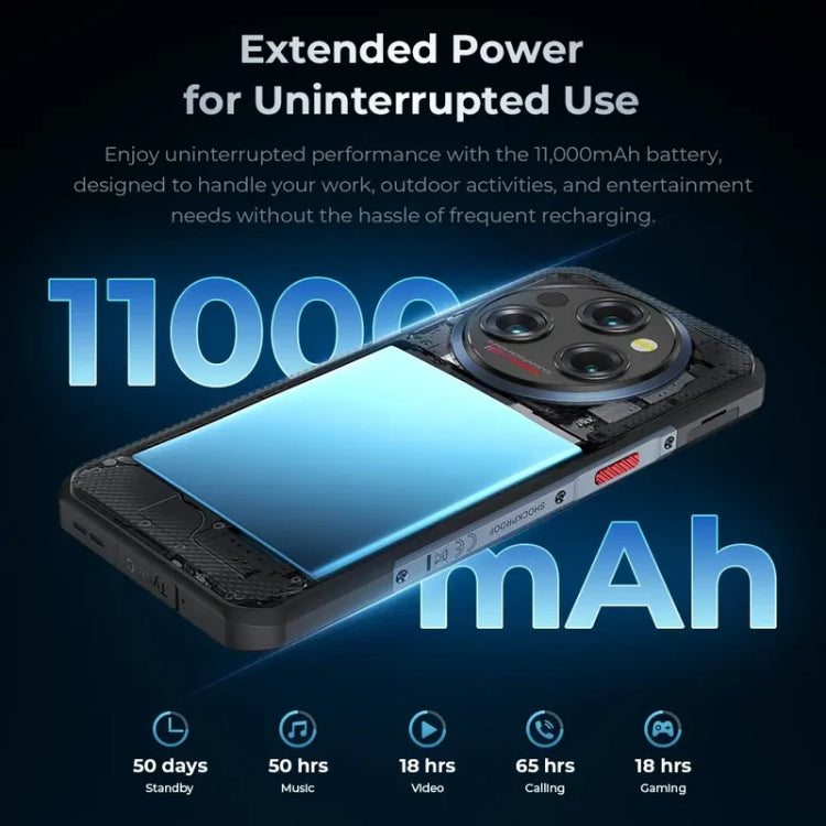 Oukitel WP35 S 4G，6GB+256GB，IP68/IP69K三防機, 6.56英寸安卓14，MediaTek Helio G85八核，NFC, OTG, 網絡：4G