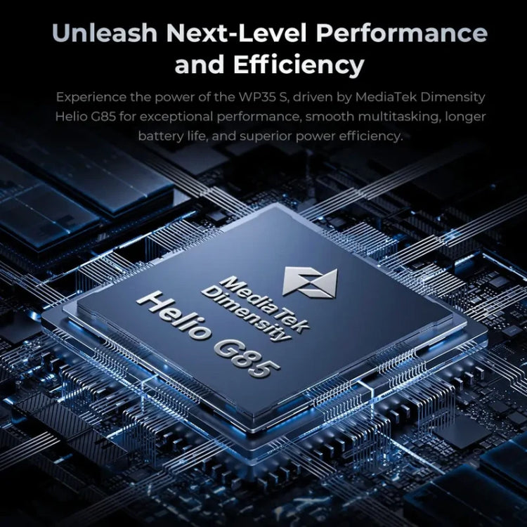 Oukitel WP35 S 4G，6GB+256GB，IP68/IP69K三防機, 6.56英寸安卓14，MediaTek Helio G85八核，NFC, OTG, 網絡：4G