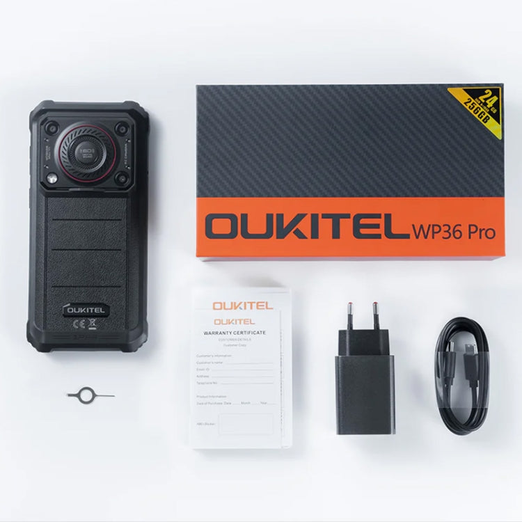 Oukitel WP36 Pro，6GB+256GB，IP68/IP69K三防機, 6.52英寸聯發科MT8788八核，NFC, OTG, 網絡：4G