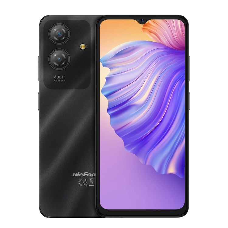 歐樂風Ulefone Note 21, 4GB+128GB, 面部/指紋識別 6.56寸屏安卓14 Unisoc T606八核, 4G網絡, 雙卡, OTG