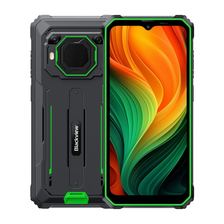 Blackview BV6200 Plus，8GB+256GB，IP68/IP69K三防機  6.56英寸安卓14 UMS9230 T606八核, 網絡：4G, OTG, NFC