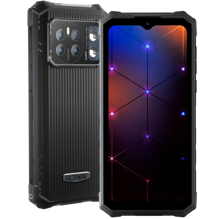 HOTWAV CYBER 13，8GB+128GB，IP68/IP69K三防機  6.6英寸安卓14.0 Unisoc T606八核, 網絡：4G, NFC, OTG