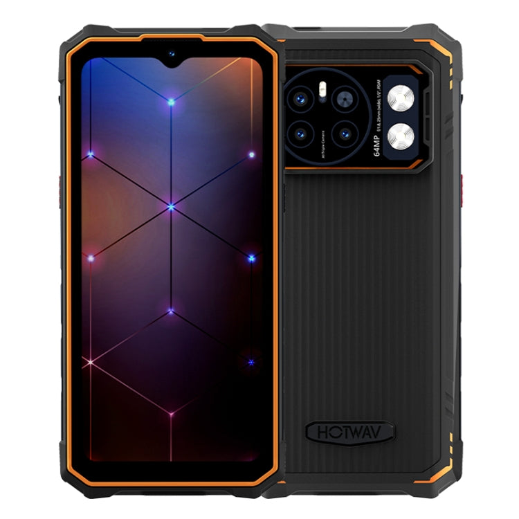 HOTWAV CYBER 13，8GB+128GB，IP68/IP69K三防機  6.6英寸安卓14.0 Unisoc T606八核, 網絡：4G, NFC, OTG