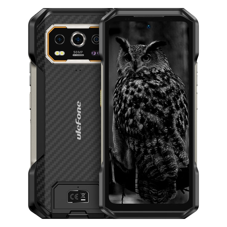 Ulefone Armor 27三防機, 12GB+256GB, 夜視，6.78英寸安卓14 MediaTek Helio G99八核, 網絡：4G, NFC, OTG