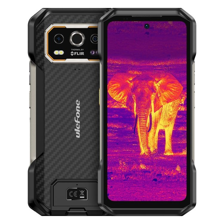 Ulefone Armor 27T三防機, 12GB+256GB, 熱像儀夜視，6.78英寸安卓14 MediaTek Helio G99八核, 網絡：4G, NFC, OTG