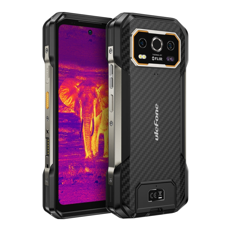 Ulefone Armor 27T三防機, 12GB+256GB, 熱像儀夜視，6.78英寸安卓14 MediaTek Helio G99八核, 網絡：4G, NFC, OTG