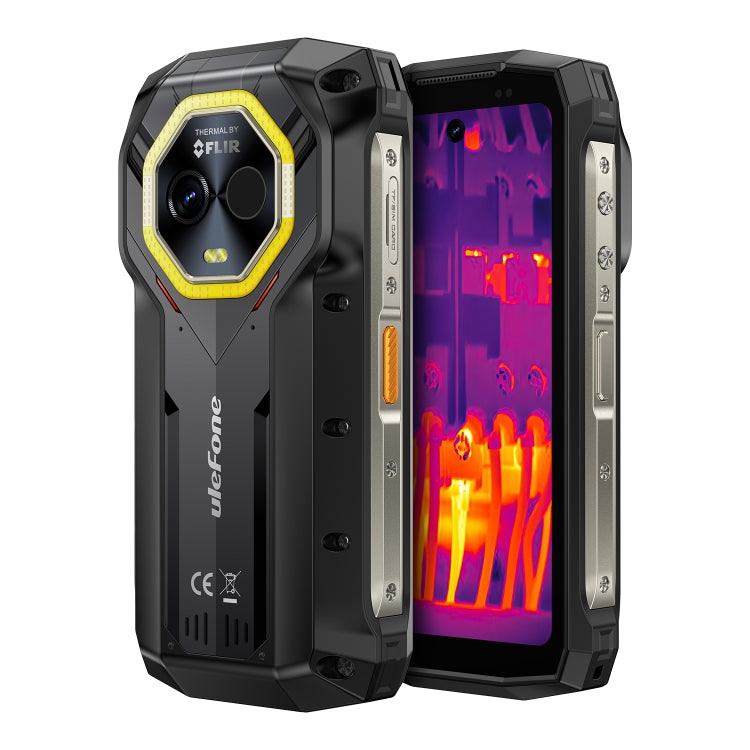 Ulefone Armor Mini 20 Pro，熱像，8GB+256GB，IP68/IP69K三防機  4.7英寸安卓14 MediaTek 天璣6300 5G八核, 網絡：5G, NFC, OTG