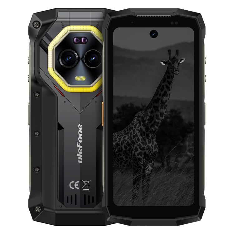 Ulefone Armor Mini 20 Pro，8GB+256GB，IP68/IP69K三防機  4.7英寸安卓14 MediaTek 天璣6300 5G八核, 網絡：5G, NFC, OTG
