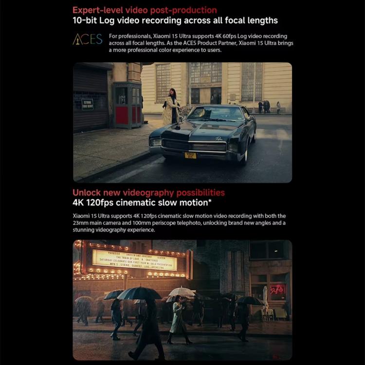 小米Xiaomi  15 Ultra國際版，16GB+512GB，3D 超聲波指紋, 6.73英寸Xiaomi HyperOS 2 驍龍8至尊版移動平台八核, NFC, 5G網絡