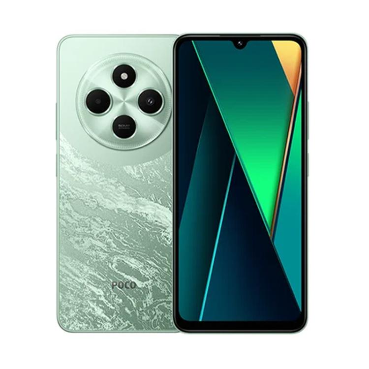 Xiaomi POCO C75國際版，8GB+256GB，側鍵指紋，6.88英寸Xiaomi HyperOS Helio G81-Ultra八核，NFC，網絡：4G