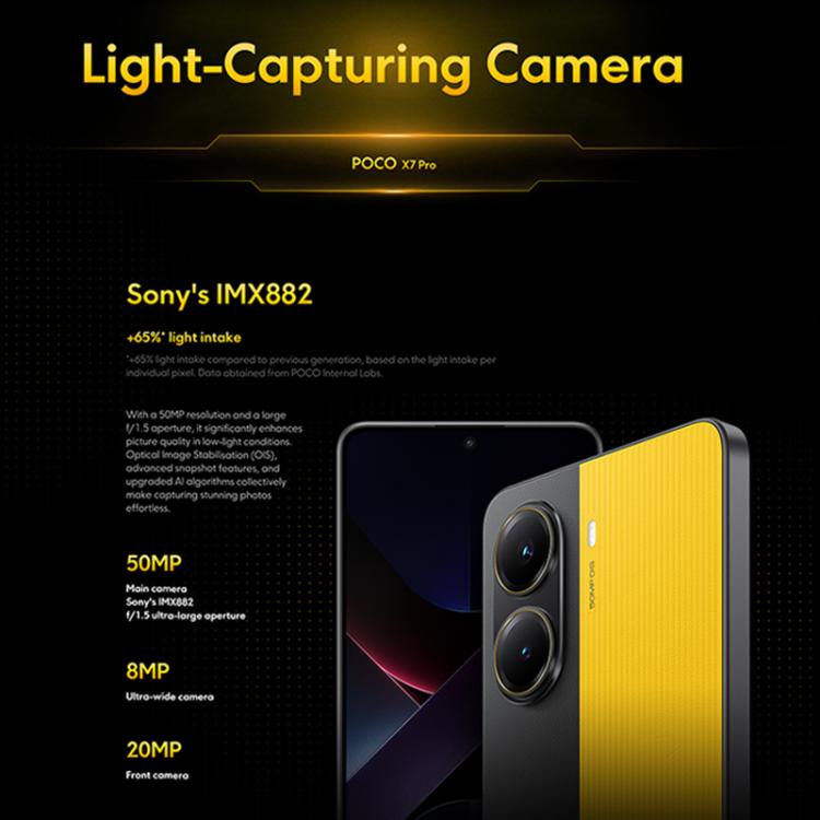 Xiaomi POCO X7 Pro 5G 國際版，12GB+256GB，屏幕指紋，6.67英寸Xiaomi HyperOS 2 天璣8400-Ultra八核，NFC，網絡：5G