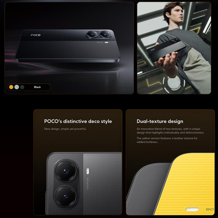 Xiaomi POCO X7 Pro 5G 國際版，12GB+512GB，屏幕指紋，6.67英寸Xiaomi HyperOS 2 天璣8400-Ultra八核，NFC，網絡：5G