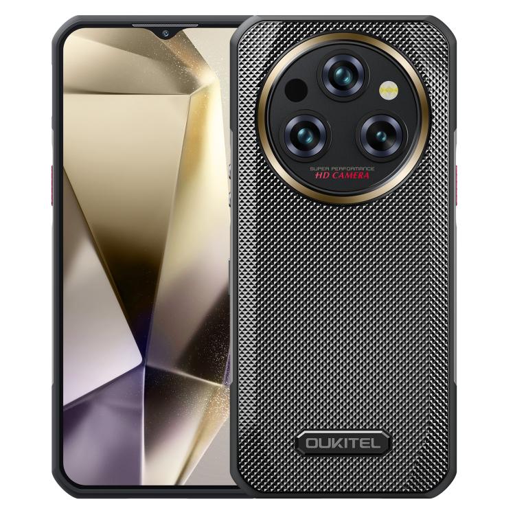 Oukitel WP35 Pro 5G，12GB+512GB，IP68/IP69K三防機, 6.6英寸 天璣6300八核，NFC, OTG, 網絡：5G