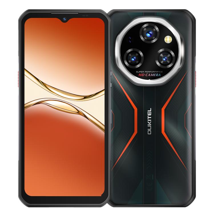 Oukitel WP55 5G，12GB+256GB，IP68/IP69K三防機, 一億像素 6.6英寸聯發科天璣7025八核，NFC, OTG, 網絡：5G
