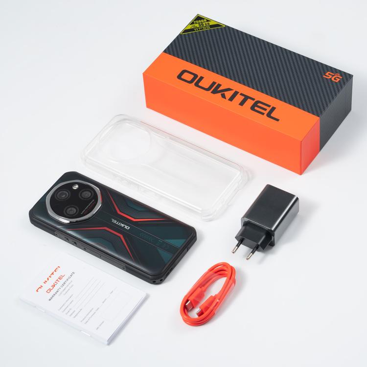 Oukitel WP55 5G，12GB+256GB，IP68/IP69K三防機, 一億像素 6.6英寸聯發科天璣7025八核，NFC, OTG, 網絡：5G