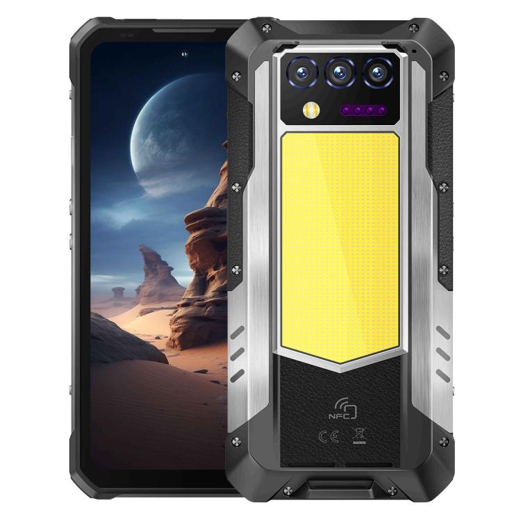 Oukitel WP100 TITAN 5G，16GB+512GB，IP68/IP69K投影儀三防機, 夜視， 2億像素 6.8英寸安卓14聯發科天璣7300八核，NFC, OTG, 網絡：5G