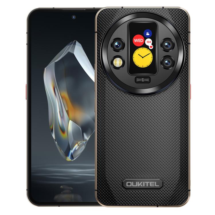 Oukitel WP200 Pro 5G，24GB+1TB三防機，屏下指紋，6.7英寸安卓15 MTK天璣 8200八核，NFC，OTG, 網絡：5G