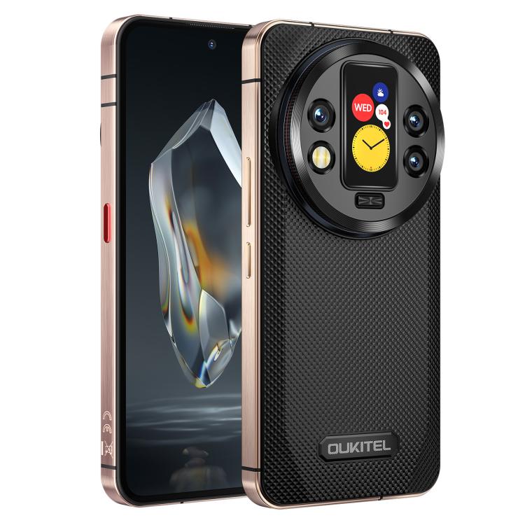 Oukitel WP200 Pro 5G，24GB+1TB三防機，屏下指紋，6.7英寸安卓15 MTK天璣 8200八核，NFC，OTG, 網絡：5G