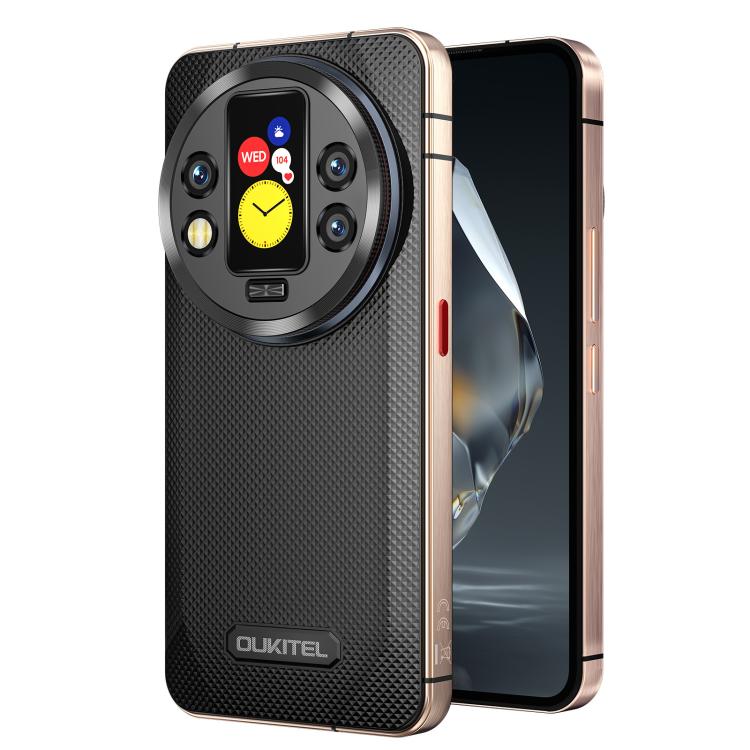 Oukitel WP200 Pro 5G，24GB+1TB三防機，屏下指紋，6.7英寸安卓15 MTK天璣 8200八核，NFC，OTG, 網絡：5G