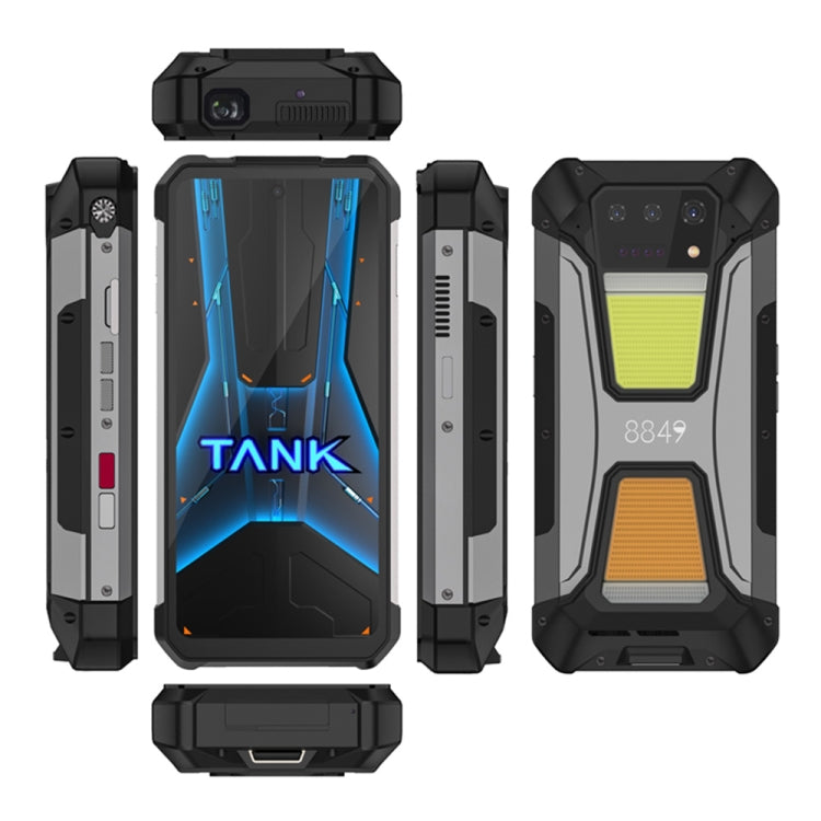 Unihertz 8849 Tank 2 Pro 夜視投影儀三防機，12GB+256GB，6.79 英寸Android 14, MTK6789八核，網絡：4G