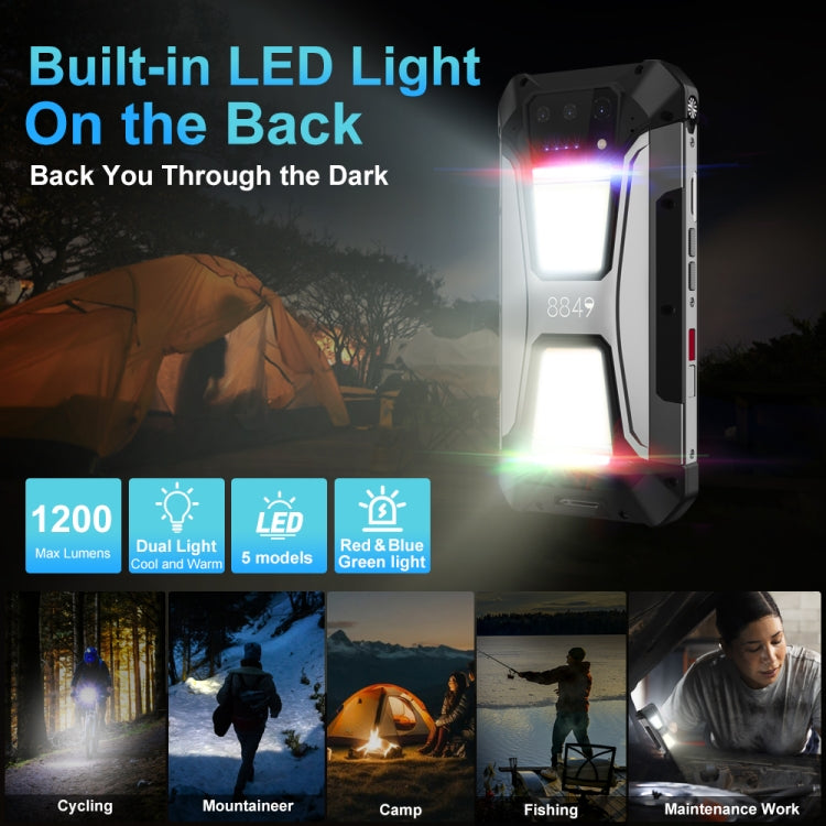 Unihertz 8849 Tank 2 Pro 夜視投影儀三防機，12GB+256GB，6.79 英寸Android 14, MTK6789八核，網絡：4G