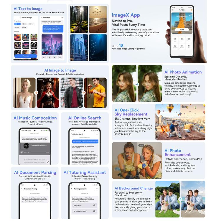 Blackview COLOR 6，8GB+256GB，指紋/臉部解鎖, 6.67英寸安卓15 MediaTek Helio G81八核 4G網絡