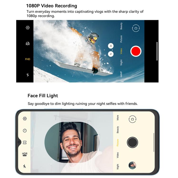 Blackview Oscal FLAT 2C，2GB+64GB，6.56英寸安卓14  SC9863A T603八核,  4G網絡