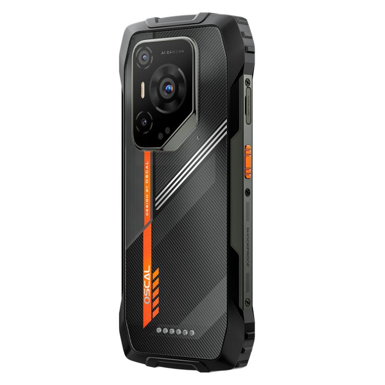 Blackview Oscal Pilot 3 5G三防機，12GB+256GB，6.56英寸安卓15聯發科天璣 6300八核, 網絡：5G, OTG, NFC