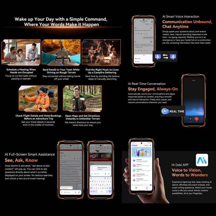 Blackview Oscal Pilot 3 5G三防機，12GB+256GB，6.56英寸安卓15聯發科天璣 6300八核, 網絡：5G, OTG, NFC