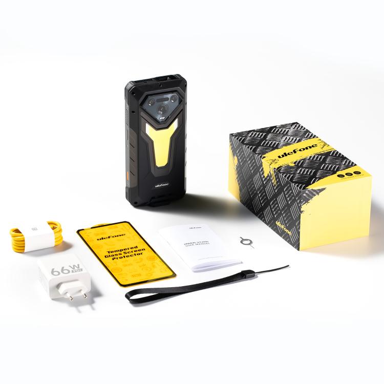 Ulefone Armor 34 Pro，16GB+512GB，夜視，IP68/IP69K三防機  6.95英寸安卓15聯發科天璣7300八核, 網絡：5G, NFC, OTG