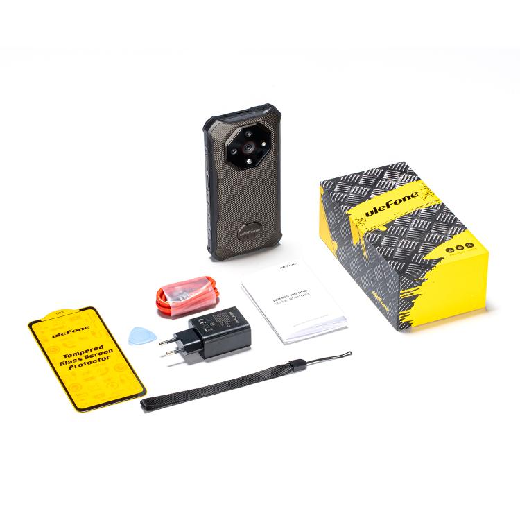 Ulefone Armor X16 Pro，8GB+256GB，夜視，IP68/IP69K三防機  6.56英寸安卓15聯發科天璣6300八核, 網絡：5G, NFC, OTG