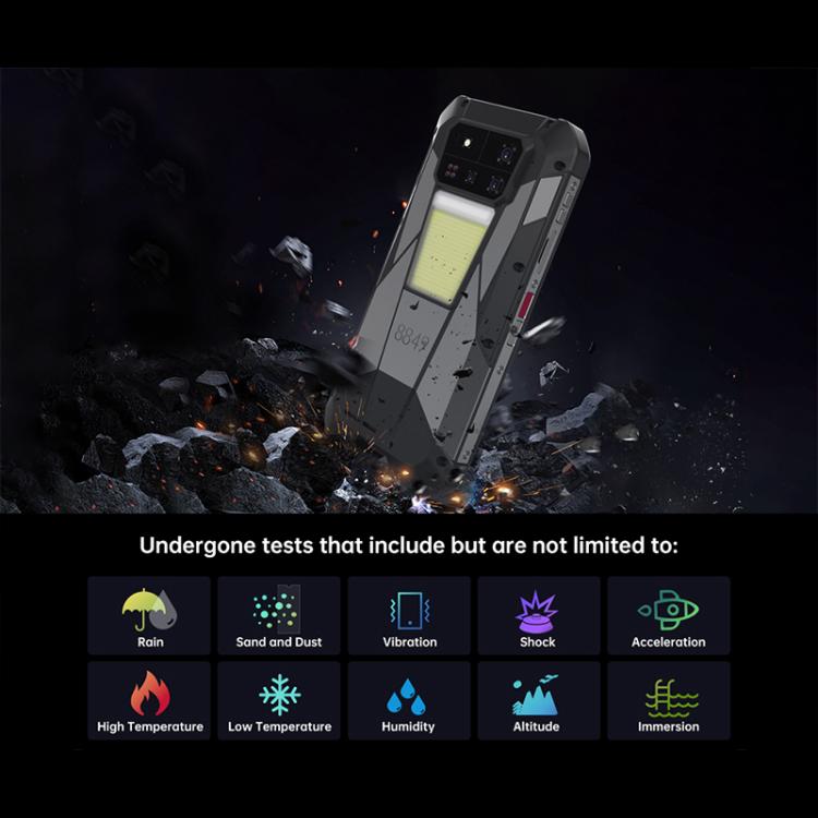 Unihertz Tank 4 Pro 投影儀三防手機，18GB+1TB，夜視版，6.73英寸安卓14.0天璣 8300 八核，網絡：5G, NFC